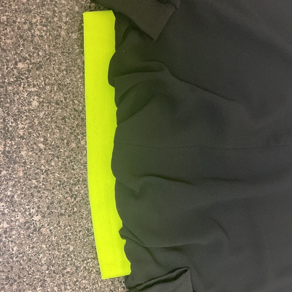 Zara black and neon Cropped shirt - Picture 5 of 7